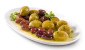 Oliven mariniert