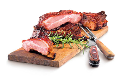 Spareribs gegart Spareribs gegart