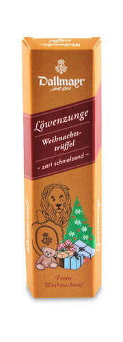 Löwenzunge Weihnachtstrüffel Dallmayr Löwenzunge Weihnachtstrüffel Dallmayr