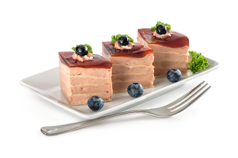 Entenlebermousse-Prinzregenten-Törtchen Entenlebermousse-Prinzregenten-Törtchen