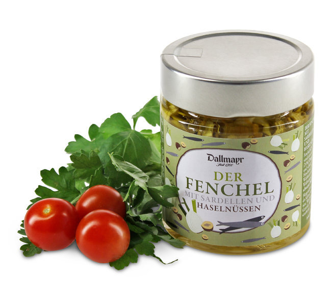 Der Fenchel mit Sardellen und Haselnüssen Dallmayr Der Fenchel mit Sardellen und Haselnüssen Dallmayr