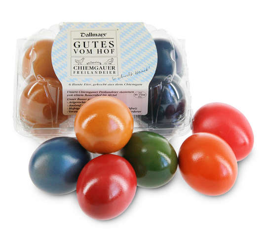 Ostereier, bunt gekocht "L" Freilandhaltung Ostereier, bunt gekocht "L" Freilandhaltung