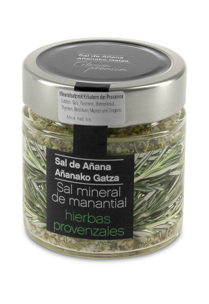 Mineralsalz mit Kräutern der Provence Mineralsalz mit Kräutern der Provence