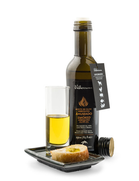 Geräuchertes Olivenöl Arbequina Valderrama Geräuchertes Olivenöl Arbequina Valderrama