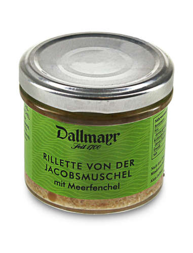 Rillette von der Jakobsmuschel mit Meerfenchel Rillette von der Jakobsmuschel mit Meerfenchel