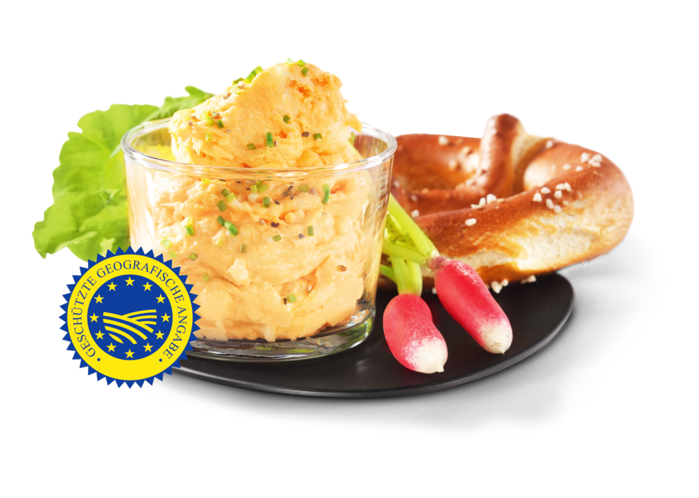 Obazda hausgemacht g.g.A., mind. 70% Fett i.Tr. Obazda hausgemacht g.g.A., mind. 70% Fett i.Tr.