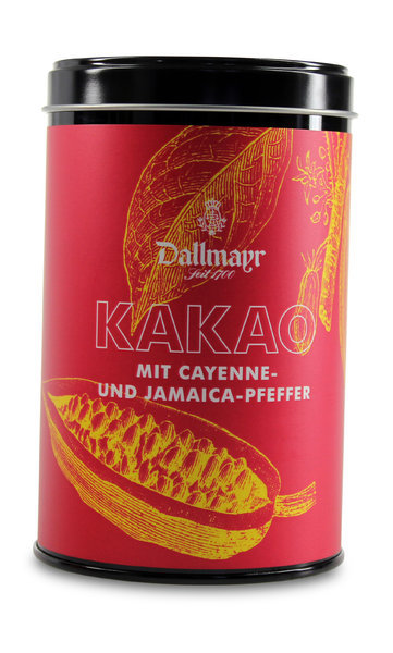Kakao mit Cayenne- und Jamaica-Pfeffer Dallmayr