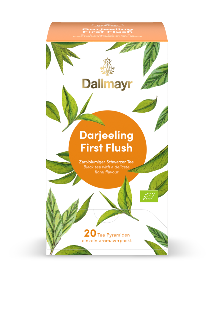 Darjeeling First Flush Bio Zart-blumiger Schwarzer Tee