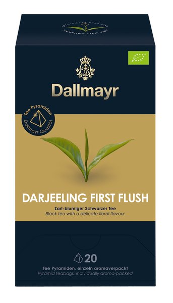 Darjeeling First Flush Bio Zart-blumiger Schwarzer Tee