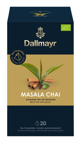 Masala Chai Bio Schwarzer Tee mit Gewürzen
