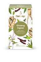 Ginseng Ingwer Bio Grüner Tee mit Ginseng-Ingwer-Aroma