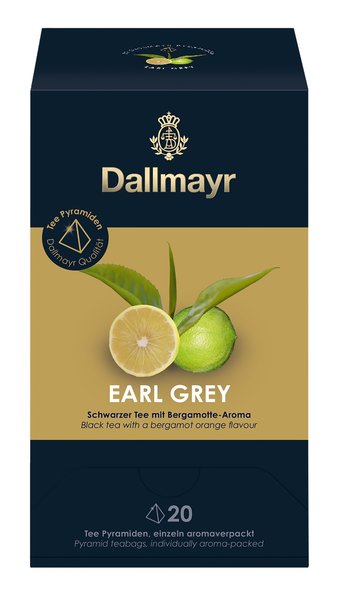 Earl Grey Schwarzer Tee mit Bergamotte - Aroma