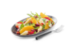 Spargel, Radicchio, Orange Spargel, Radicchio, Orange