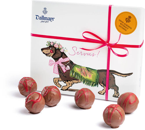 Pralinen "Dackel Lisbeth" Dallmayr Pralinen "Dackel Lisbeth" Dallmayr