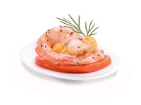 Garnele, Kürbis