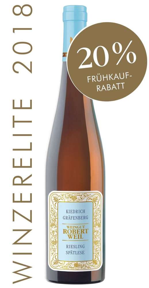 2017 Kiedrich Gräfenberg Riesling Spätlese 2017 Kiedrich Gräfenberg Riesling Spätlese