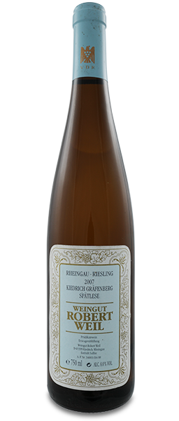 2007 Kiedrich Gräfenberg Riesling Spätlese 2007 Kiedrich Gräfenberg Riesling Spätlese