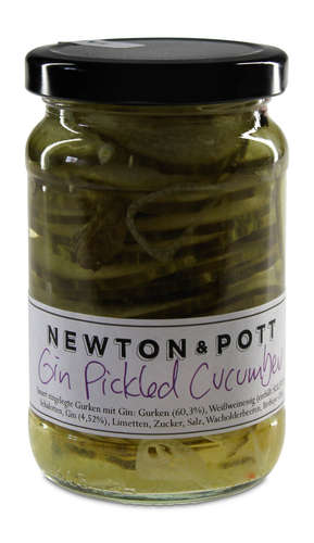 Gin Pickled Cucumber - mit Gin eingelegte Gurken Gin Pickled Cucumber - mit Gin eingelegte Gurken