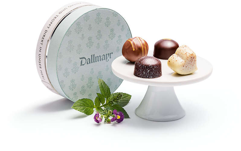 Pralinen "Quartett grün" alkoholfrei Dallmayr Pralinen "Quartett grün" alkoholfrei Dallmayr