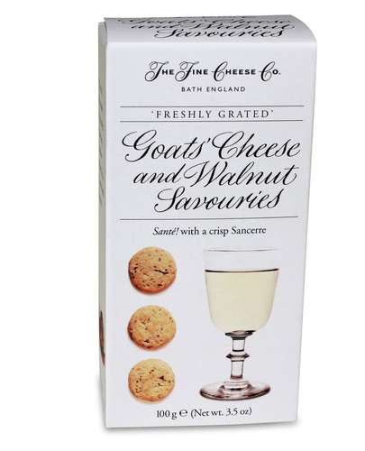 Goats' Cheese and Walnut Savouris Goats' Cheese and Walnut Savouris