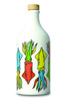 Olivenöl Flasche Tintenfisch Muraglia intenso Olivenöl Flasche Tintenfisch Muraglia intenso