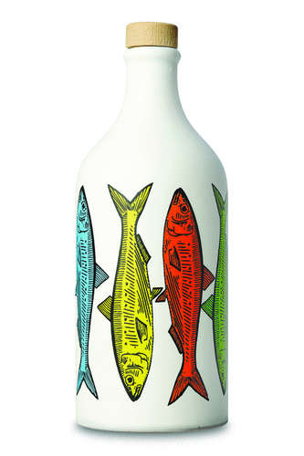 Olivenöl Flasche Sardinen Muraglia intenso Olivenöl Flasche Sardinen Muraglia intenso