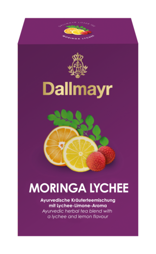 Moringa Lychee Ayurvedische Kräuterteemischung mit Zitrus-Lychee-Aroma Moringa Lychee Ayurvedische Kräuterteemischung mit Zitrus-Lychee-Aroma