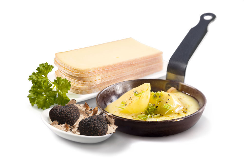 Raclette Trüffel Rohmilch - am Stück, mind. 45% Fett i. Tr.