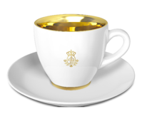 Espressotasse gold