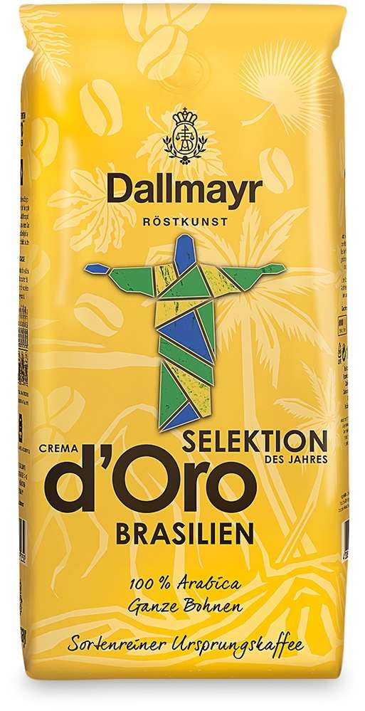 Crema d'Oro Selektion Brasilien ganze Bohne Crema d'Oro Selektion Brasilien ganze Bohne