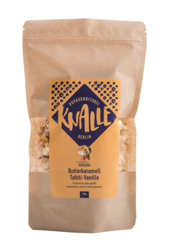 Popcorn mit Butterkaramell und Tahiti-Vanille Popcorn mit Butterkaramell und Tahiti-Vanille