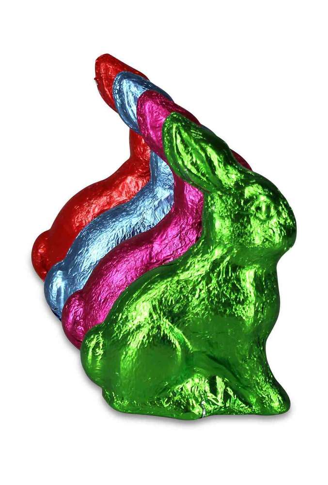 Osterhase in buntem Stanniol Dallmayr Osterhase in buntem Stanniol Dallmayr