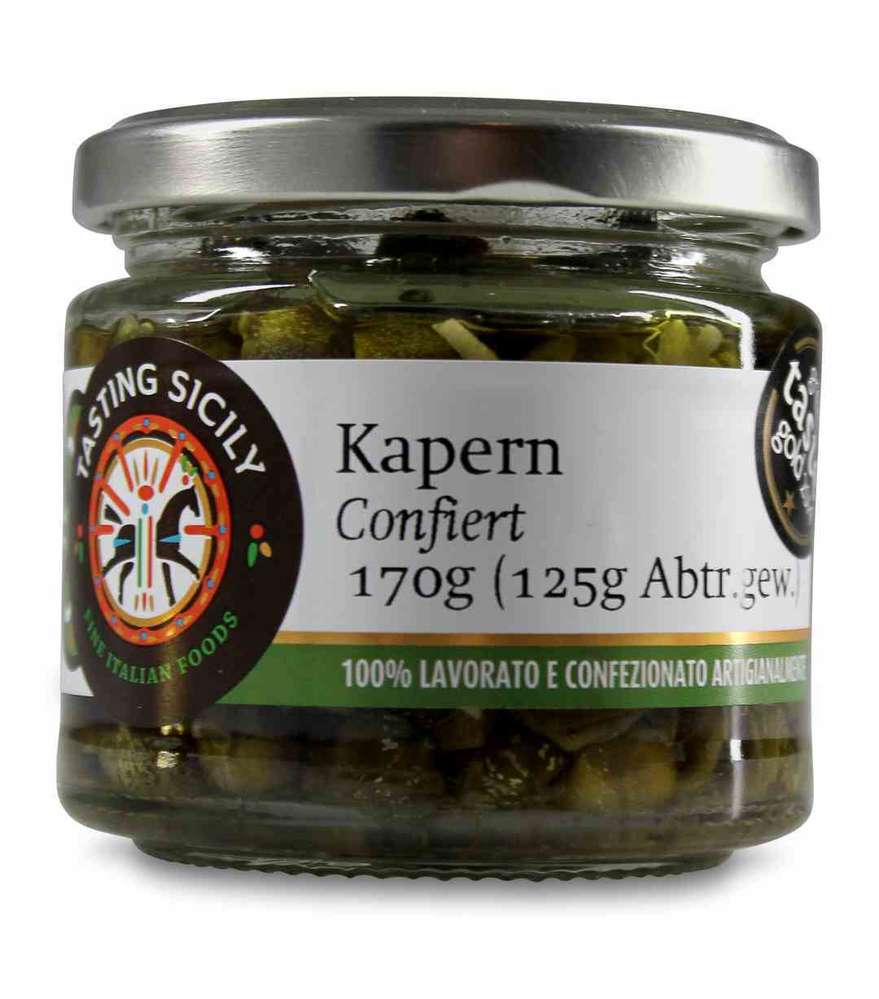 Kapern confiert Kapern confiert