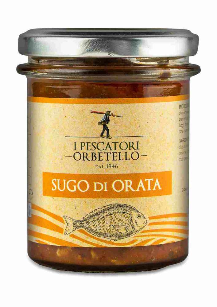 Sugo di Orata di Orbetello in vaso 180 g Sugo di Orata di Orbetello in vaso 180 g