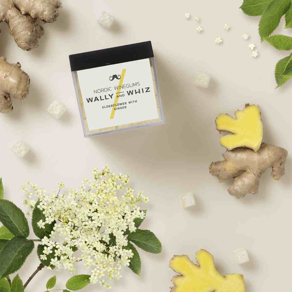 Fruchtgummi Holunderblüte mit Ingwer Fruchtgummi Holunderblüte mit Ingwer