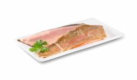 Regenbogenforellenfilet ger. Regenbogenforellenfilet ger.