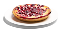 Kirsch-Sauerrahm Tarte, für 4 bis 6 Personen Kirsch-Sauerrahm Tarte, für 4 bis 6 Personen