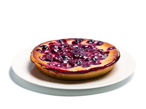 Kirsch-Sauerrahm Tarte, für 4 bis 6 Personen