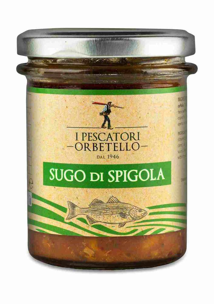 Sugo di Spigola di Orbetello in vaso 180 g Sugo di Spigola di Orbetello in vaso 180 g