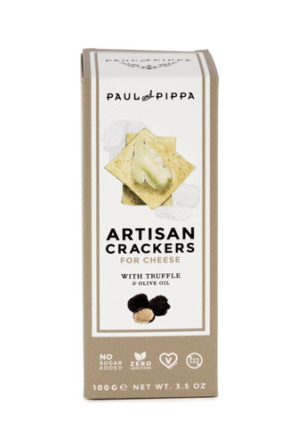 Cracker mit Oliven- und Trüffelöl Cracker mit Oliven- und Trüffelöl