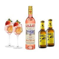 Lillet Vive Rose & gratis Gläser Lillet Vive Rose & gratis Gläser