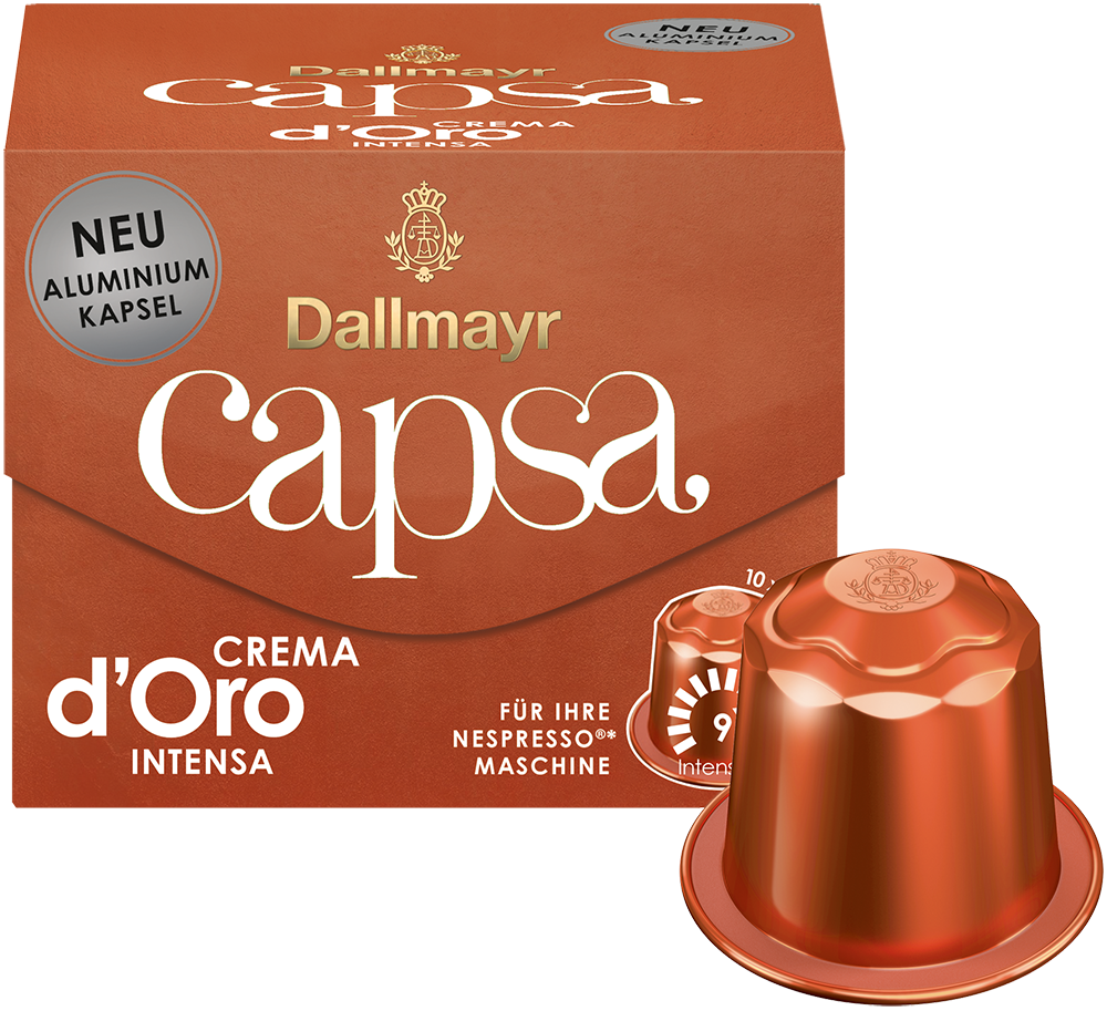capsa Crema d'Oro intensa capsa Crema d'Oro intensa