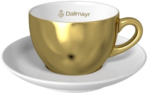 Cappuccinotasse gold