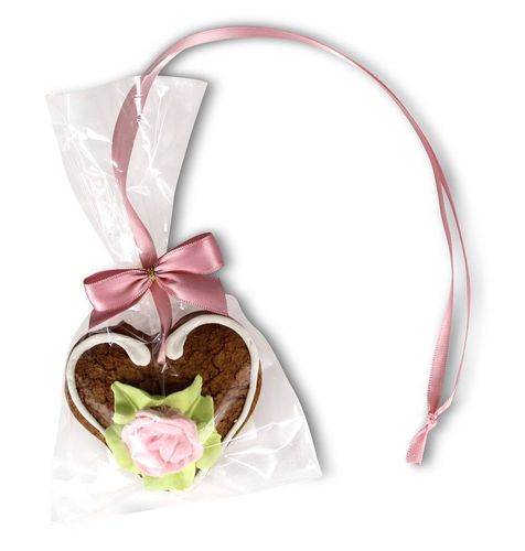 Kleines Lebkuchenherz Rose Dallmayr Kleines Lebkuchenherz Rose Dallmayr