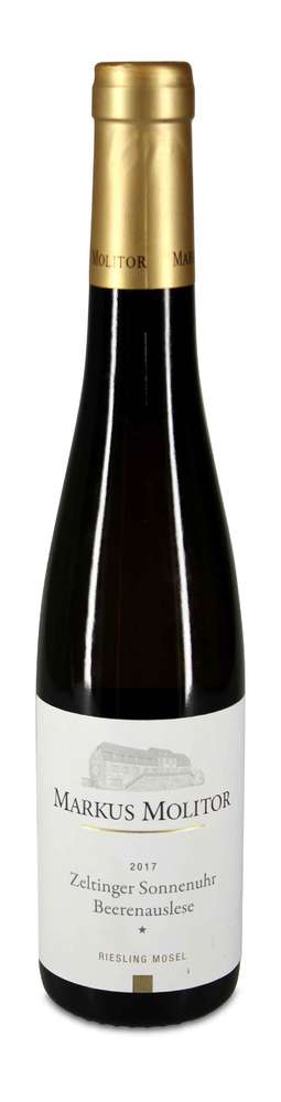 2017 Zeltinger Sonnenuhr Riesling Beerenauslese* edelsüß 2017 Zeltinger Sonnenuhr Riesling Beerenauslese* edelsüß