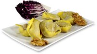 Tortellaccio mit Walnuss, Radicchio und Gorgonzola Tortellaccio mit Walnuss, Radicchio und Gorgonzola