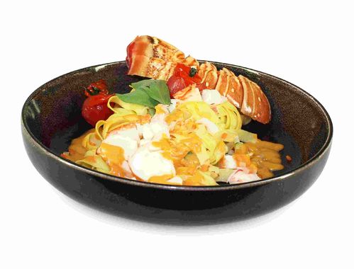 Tagliatelle mit Langustenfleisch Tagliatelle mit Langustenfleisch