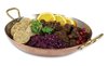 Wildgulasch mit Serviettenknödeln und Apfelblaukraut Wildgulasch mit Serviettenknödeln und Apfelblaukraut
