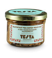 Testa Bauchfilet vom roten Thunfisch Testa Bauchfilet vom roten Thunfisch