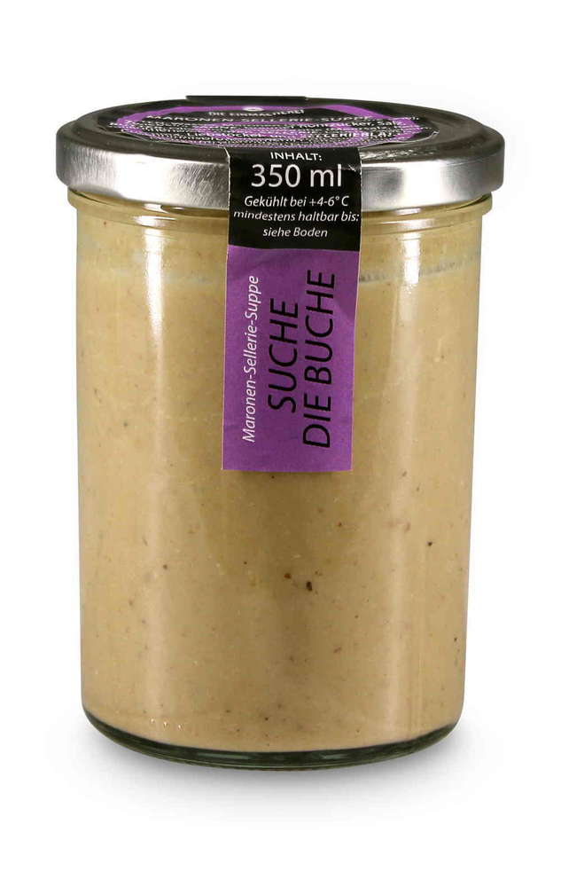 Maronen-Sellerie-Suppe Maronen-Sellerie-Suppe